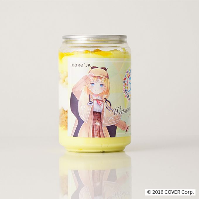 「ホロライブプロダクション」ワトソン・アメリア ケーキ缶 1本 (レモン味) 2