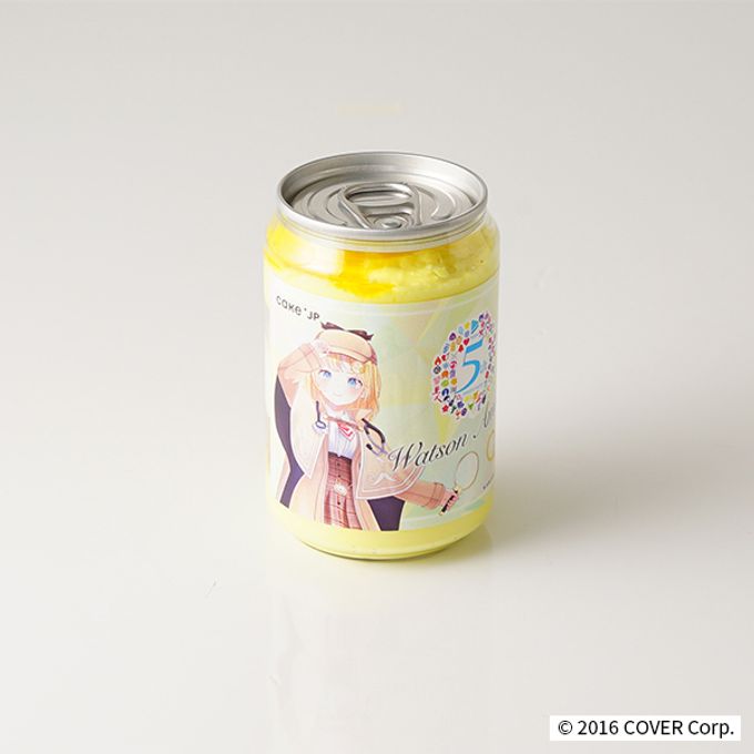 「ホロライブプロダクション」ワトソン・アメリア ケーキ缶 1本 (レモン味) 4