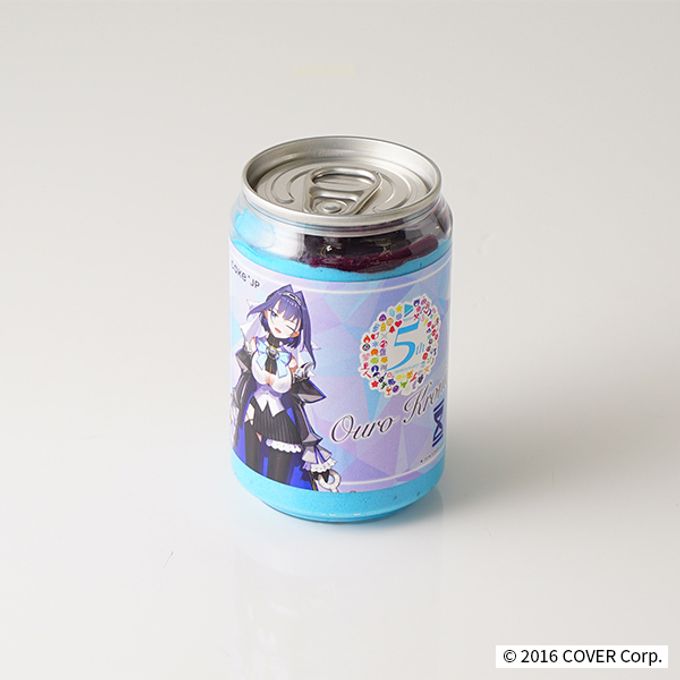 「ホロライブプロダクション」オーロ・クロニー ケーキ缶 1本 (ブルーベリー味) 4