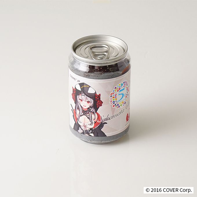 「ホロライブプロダクション」沙花叉クロヱ ケーキ缶 1本 (チョコ味) 4