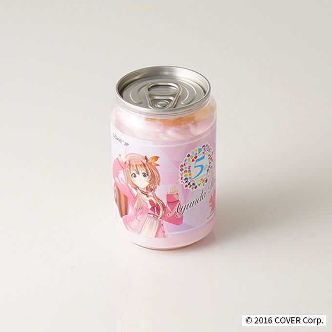 「ホロライブプロダクション」アユンダ・リス ケーキ缶 1本 (モモ味) 4