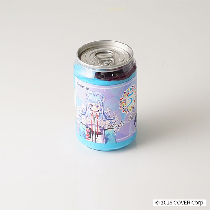 「ホロライブプロダクション」こぼ・かなえる ケーキ缶 1本 (ブルーベリー味) 4