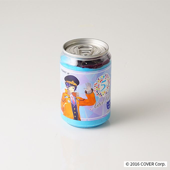 「ホロライブプロダクション」アステル・レダ ケーキ缶 1本 (ブルーベリー味) 4