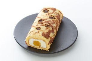 【身ごもった大切な方へのギフト】-ギフトボックス付き-身体と美を意識した特別なロールケーキ グルテンフリー、スーパーフード、anzan -栗-ギフト