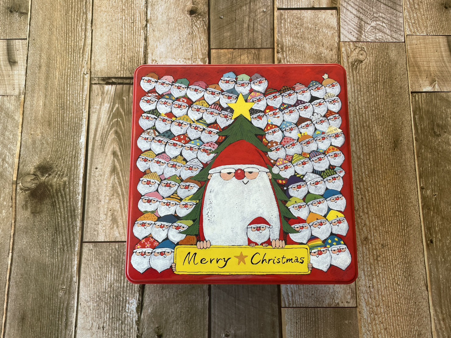 100人サンタ缶 フィナンシェ8個入（フィナンシェ専門店 Lingots d'or