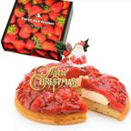 苺タルトクリーム5号クリスマス飾り付 1