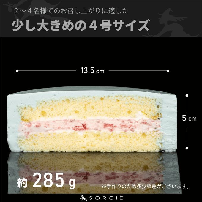 デコるだケーキブルーサイズ 7