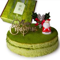 クリスマスケーキ コレクション 抹茶スフレ チーズケーキ 5号 直径14.5cm 4人～6人分 約350g クリスマス2024