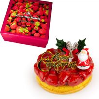 クリスマスケーキ コレクション 苺のコンポート タルト 4号 直径12cm 1人～3人分 約280g クリスマス2025