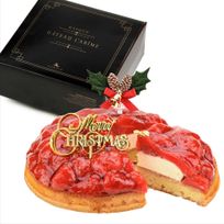シリーズ累計10万台突破 クリスマスケーキ 苺のコンポートタルト カスタードクリーム仕立て 5号 直径約16cm（4～6名様） クリスマス2026