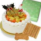 犬用クリームケーキ4号xmas 1