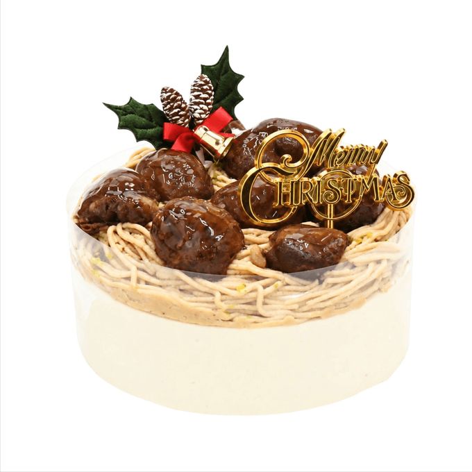 モンブラン4号クリスマス飾り付 1