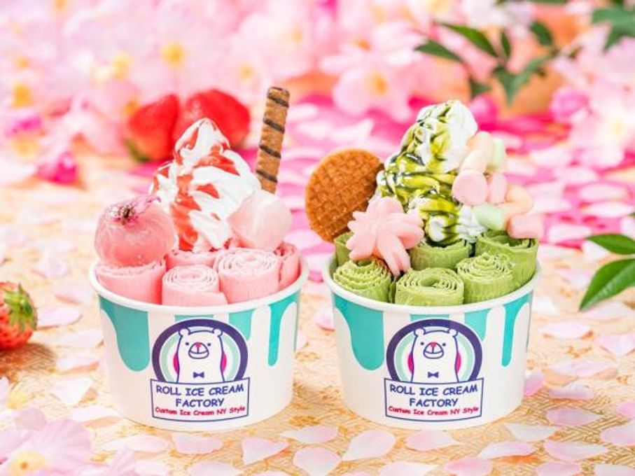 「おうちDEロールアイス」お花見セット  1
