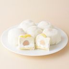 冷凍 栗ムース大福6個入 くり クリーム大福 スイーツ 和菓子 ギフト お取り寄せ フルーツだいふく モンブラン 笠間 2