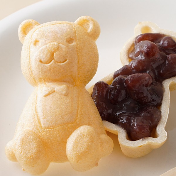 クマの手作りもなか くまの形をした最中セット (10個入り) 個包装