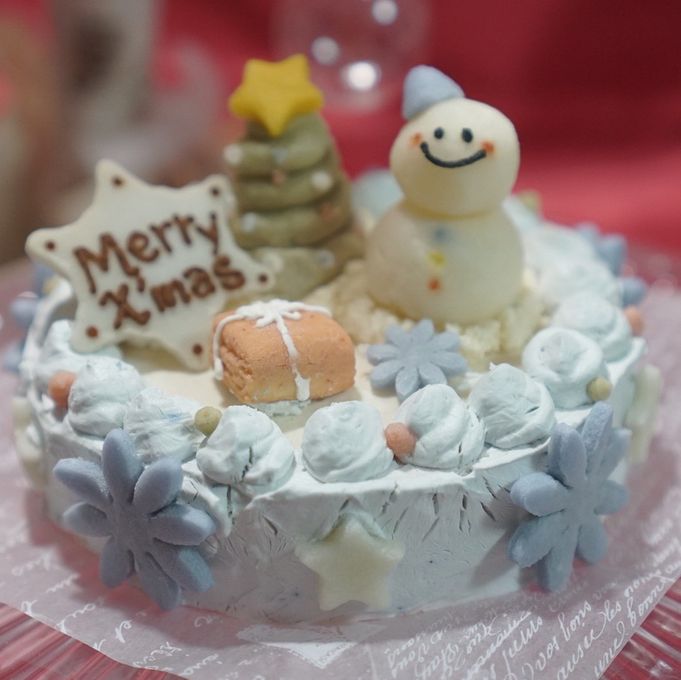 クリスマスケーキ2022【メリクリスノーマン】 1