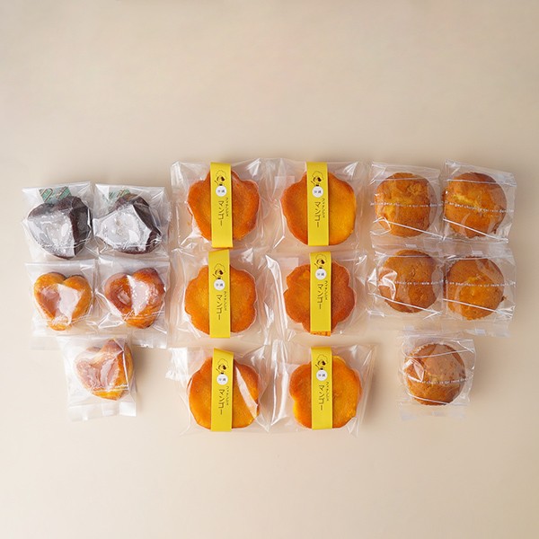 【沖縄マンゴースイーツ専門店】マンゴー焼菓子セット(4種17個入り)「初夏フルーツ」 9