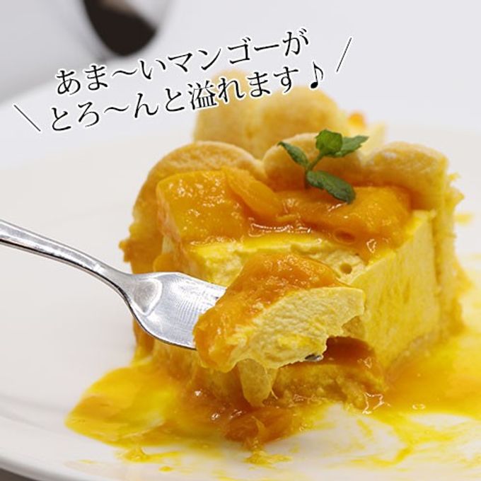 沖縄産の贅沢マンゴーホールクリスマスケーキ 4号  2