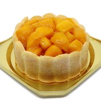 【沖縄マンゴースイーツ専門店】完熟のマンゴーがゴロゴロのってる！ 贅沢マンゴーホールケーキ5号【初夏フルーツ】 