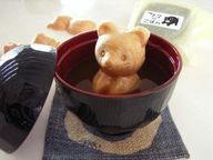 北海道 手作りクマの形をした最中セット  2