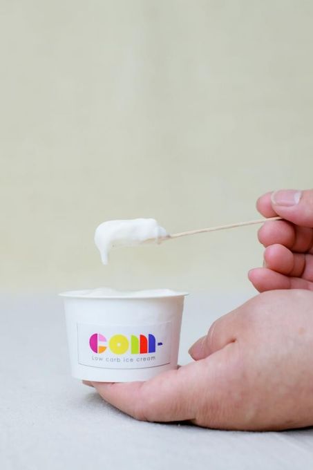 〈究極のアイス〉お風呂上りに食べても罪悪感なし、糖質量は3ｇ～【com-低糖質アイスクリーム 5個セット】 3