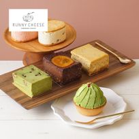 【Cake.jp限定】RUNNY CHEESE チーズケーキ専門店  人気チーズスイーツ詰め合わせ 6種セット  