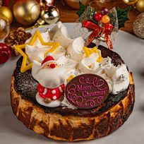 グルテンフリーXmasバスクチーズケーキ2024