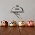 【MID cafe】マリトッツォ《コーヒー、プレーン、ラズベリー、ピスタチオ各種1個 計4個入り》  1