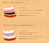 Vegan & Raw クリスマスケーキ ブルーベリーヨーグルト × ホワイトチョコレート 4号《ヴィーガンスイーツ・ヴィーガンケーキ》 3