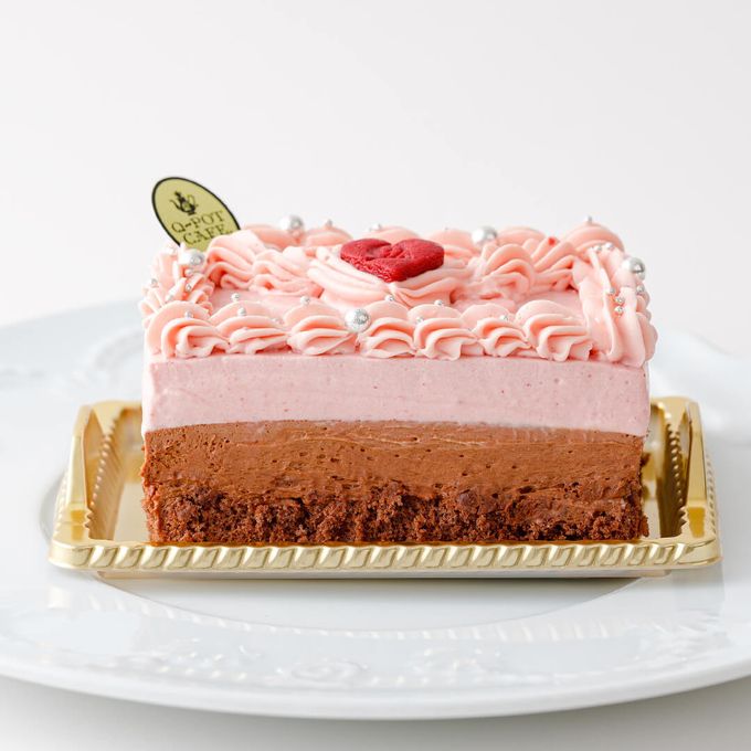 【Q-pot CAFE.】Cake.jp限定/Love Heart Letter Cake (7.5cm×11cm※2～3名様)  7