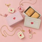 【Q-pot CAFE.】ラブレター スイーツ缶／ピンク（レーズンサンド2個入り） バレンタイン2026 ホワイトデー2026 6