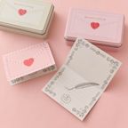 【Q-pot CAFE.】ラブレター スイーツ缶／ピンク（レーズンサンド2個入り） バレンタイン2026 ホワイトデー2026 5