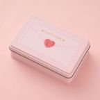 【Q-pot CAFE.】ラブレター スイーツ缶／ピンク（レーズンサンド2個入り） バレンタイン2026 ホワイトデー2026 3