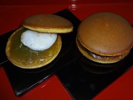 どら焼き 10個入り【栗どら4個、つぶあん3個、抹茶あん3個】
