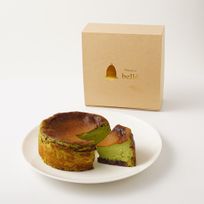 抹茶と小豆のバスクチーズケーキ 12cmホールケーキ