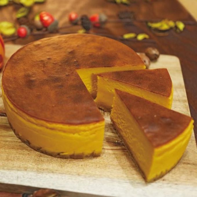 カボチャのニューヨークチーズケーキ ハロウィンパーティーにもオススメ♪【ハロウィン2021】 2