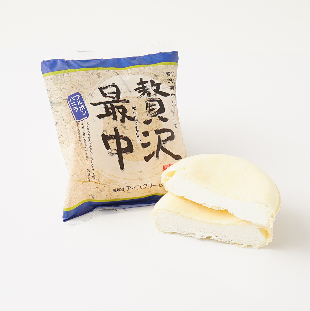 贅沢最中アイスAセット 4種12個入り【化粧箱入りギフトセット】（創作和アイスの店「桜庵」）