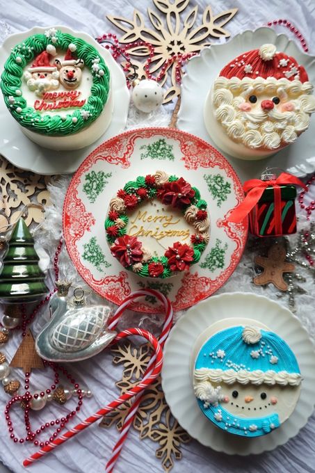 クリスマスケーキ［サンタとトナカイ］クリスマス2026 6