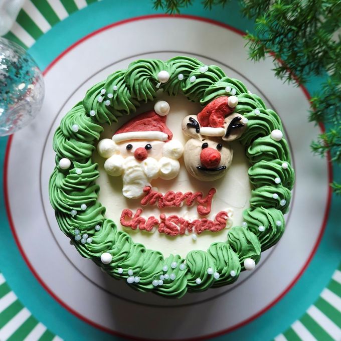 クリスマスケーキ［サンタとトナカイ］ 1