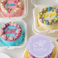 ランチボックスケーキ 2個 【デザインが選べる/センイルケーキ】