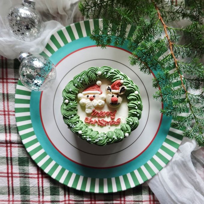 クリスマスケーキ［サンタとトナカイ］ 2