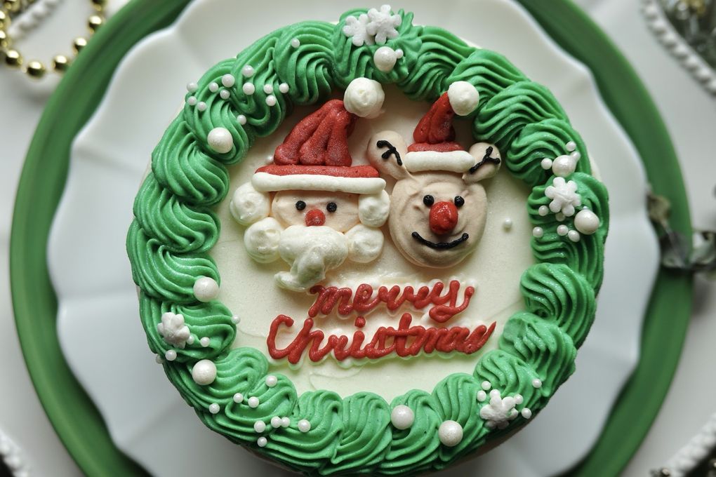 クリスマスケーキ［サンタとトナカイ］クリスマス2026 1