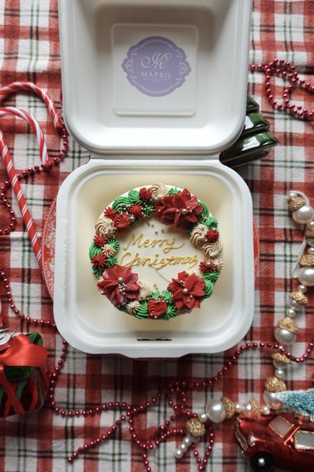 クリスマスケーキ［クリスマスリース］クリスマス2026 2