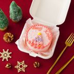 クリスマスランチボックスケーキ ツリー 10cm 2【デザインが選べる/センイルケーキ】 1