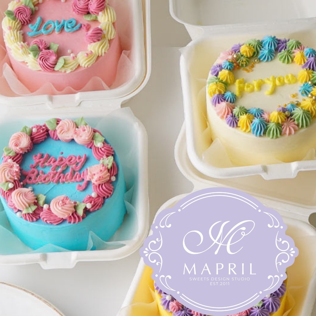 プードル♡ケーキ 帝塚山WANBANA 犬用 LadyBugケーキ てんとう虫とトイプードル 可愛い