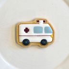 【消防車】アイシングクッキー 3