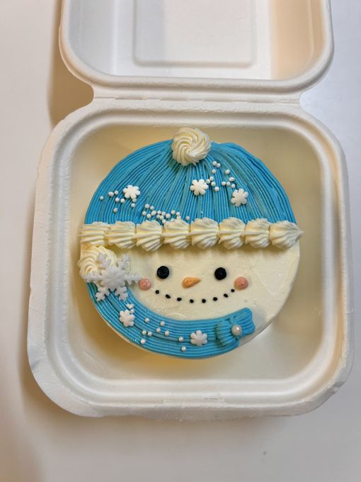 クリスマスケーキ［スノーマン］クリスマス2026 1