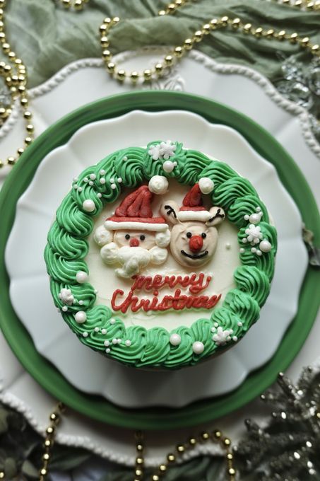 クリスマスケーキ［サンタとトナカイ］クリスマス2026 5
