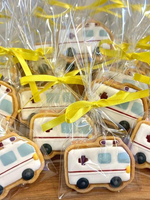 【消防車】アイシングクッキー 2