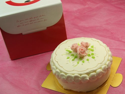 昔懐かしいバターデコレーション4号 12cm（お菓子工房 ロリアン） | Cake.jp